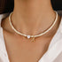 Personalised Bohemian Choker Necklace with Heart Pendant