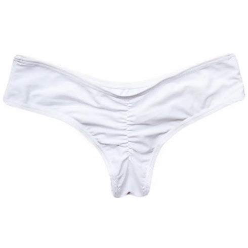 Adjustable Bikini Bottoms in Black and Pink