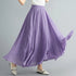 Fashion Clothes Women Clothing Skirts Vintage Y2k Elegant Bohemian Cotton Linen Long Skirt Casual Style