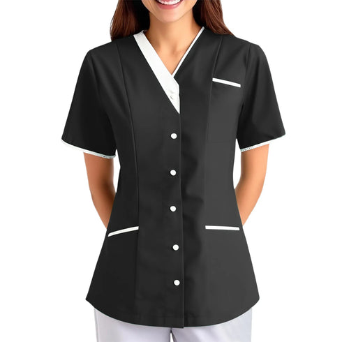 Women's Quick-Drying V-Neck Short-Sleeved Shirt