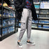 Women's Black Cargo Pants with Pockets