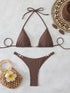 Stylish Chain Detail Bikini Set for Women
