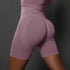 Seamless High Waist Yoga Shorts for Women