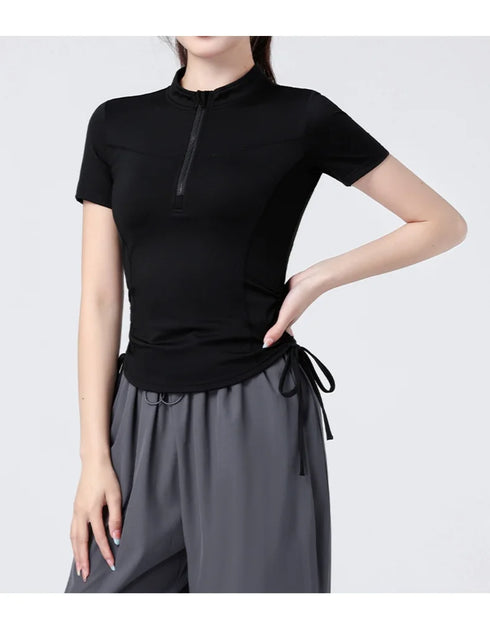 PHIGEER Ultra-Light Yoga Crop Top for Women