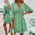 Women’s Bohemian Nipped Waist Summer Dress