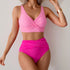 Women’s High-Waisted Twist Front Bikini Set