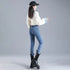 Women's High Waist Thermal Denim Jeans