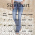 High Waist Flare Jeans for Women in Navy
