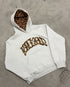 Leopard Print Hooded Sweatshirt Set
