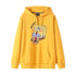 Anime Cartoon Print Hoodies for Women