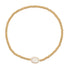 Miyuki Golden Bead Stretch Bracelet for Women