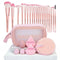 MAANGE 27pcs Makeup Tools Kit with 20pcs Brush Set and Puff