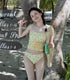 Spicy Daisy Halter Bikini Set - 3 Pieces