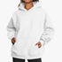 Hip Hop Solid Colour Hooded Pullover for Women