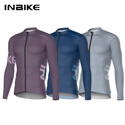 INBIKE Men's Long Sleeve Cycling Jersey