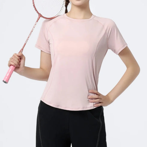 Women's Quick Dry Short Sleeve Workout Top
