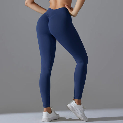 High Waist Seamless Yoga Leggings for Women