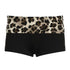 Leopard Print Low Waist Slim Booty Shorts for Women