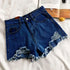 Chic High Waist Denim Shorts for Women