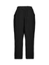 Plus Size Solid Drawstring Women's Ankle-Length Pants
