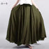 Fashion Clothes Women Clothing Skirts Vintage Y2k Elegant Bohemian Cotton Linen Long Skirt Casual Style