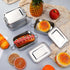 4Pcs Stainless Steel Bento Box Food Storage Containers