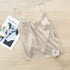 Chic Satin V-Neck Tank Top for Summer