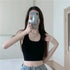 Stylish Backless Sleeveless Crop Top for Women