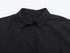 Oversized Black Poplin Shirt for Women