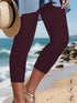 Women's Super Soft High Stretch Capri Leggings