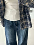 Womens Baggy High Waist Denim Jeans