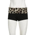 Leopard Print Low Waist Slim Booty Shorts for Women