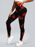 Women's High Waist Seamless Tie-Dye Yoga Leggings