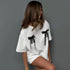 Casual Bow Short-Sleeved T-Shirt for Women