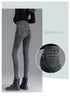 High-Waisted Fleece-Lined Slim Jeans for Women