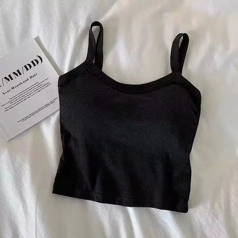 Stylish Women's Sleeveless Crop Top
