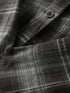 Casual Plaid V-Neck Blouse for Women