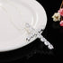 925 Sterling Silver Cross CZ Pendant Necklace