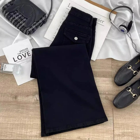 High Waist Flare Jeans for Women