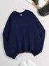 Women's Loose Fleece Pullover Sweatshirt