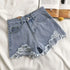 Chic High Waist Denim Shorts for Women