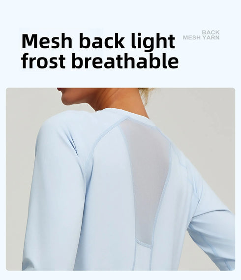 Women's Long Sleeve Breathable Sports Top