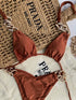 Triangle Halter Bikini Set for Women