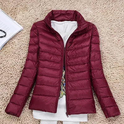 Women's Ultralight Duck Down Puffer Jacket