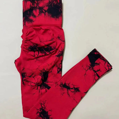 Women’s Tie Dye Seamless High Waist Leggings