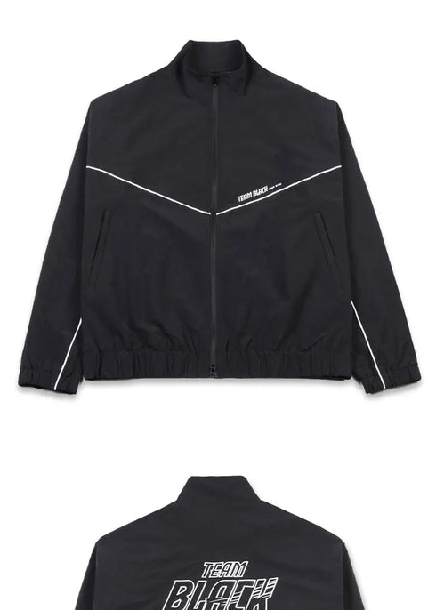 Jinx Team Black Unisex Windbreaker Jacket