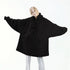 Oversized Hooded Fleece Hoodie Blanket for Women