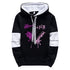 Girls Urban Fashion Hooded Sweatshirt with Butterfly Print