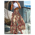 Floral Print Bohemian High Waist Skirt for Women
