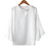 Ruffled Sleeve Chiffon Blouse for Women
